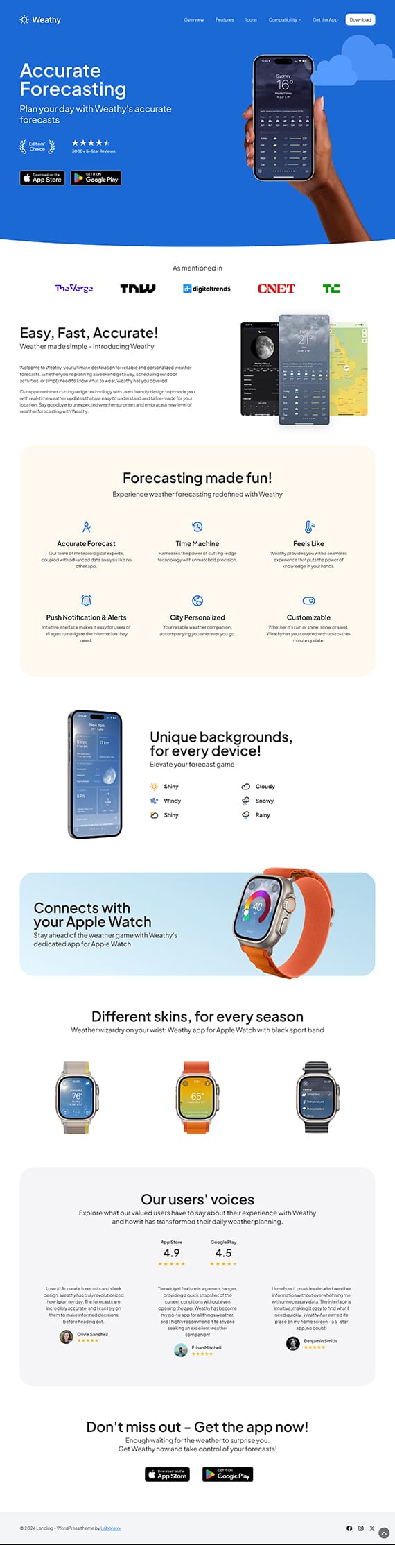 App Landing