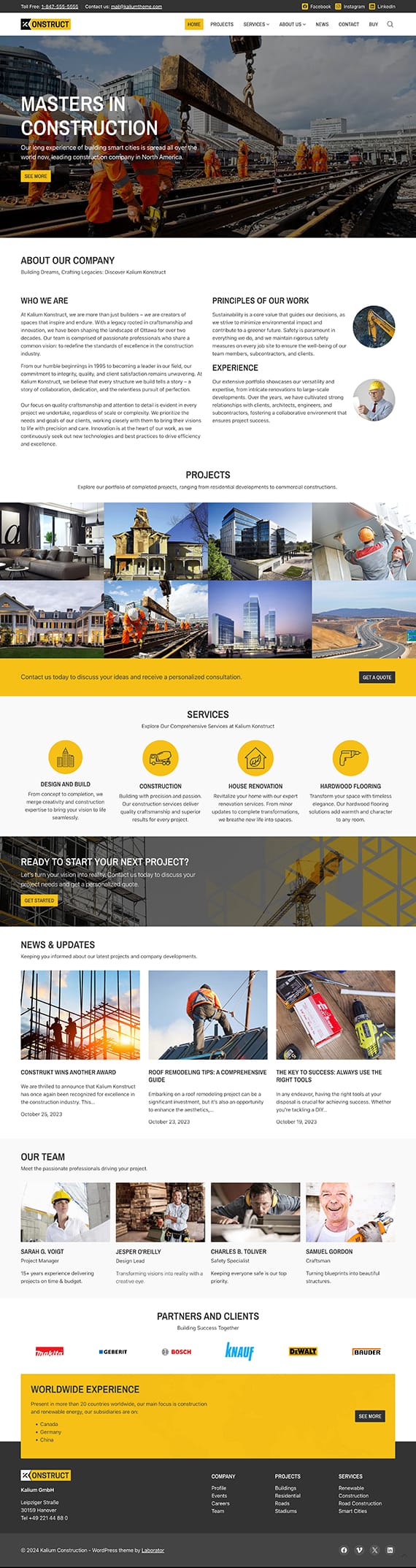 Construction